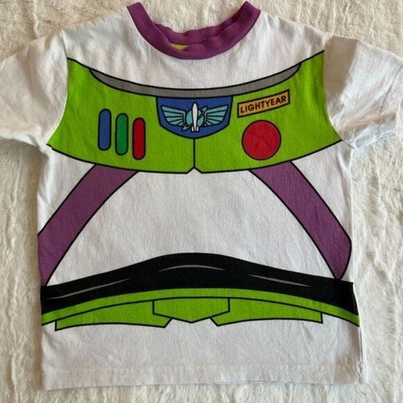 Disney Toy Story Buzz Lightyear Shirt Size 5 - Picture 1 of 6